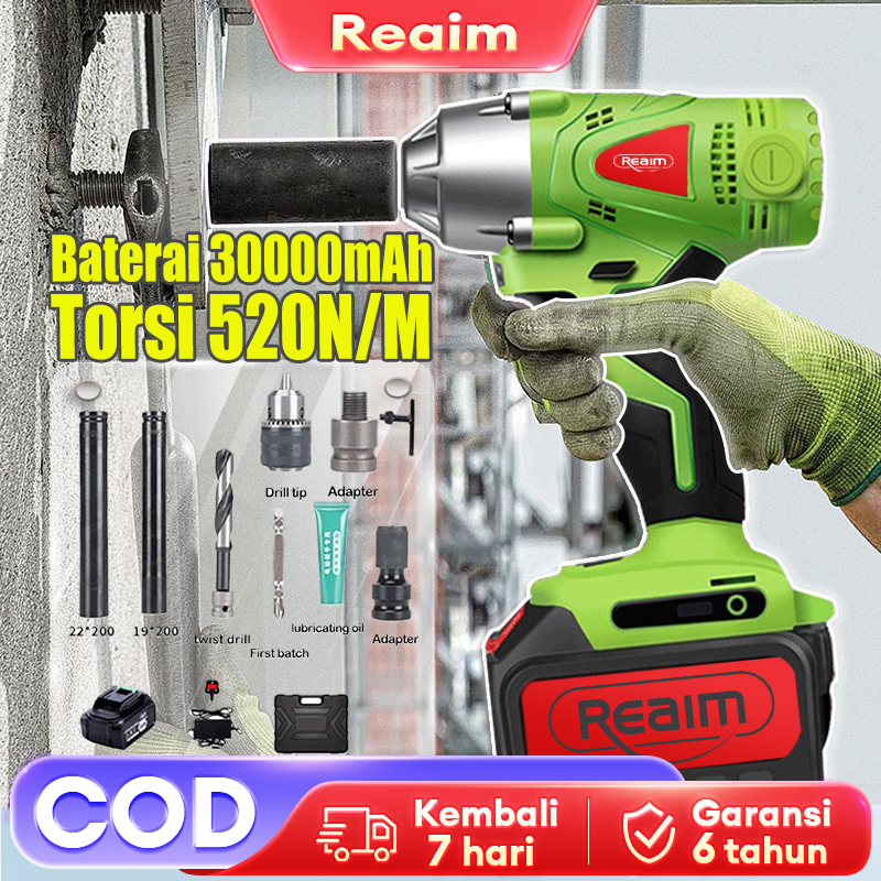 Jual Reaim Impact Baterai Impact Murah Bor Impact Impact Wrench Impact Apr Bor Impact Baterai