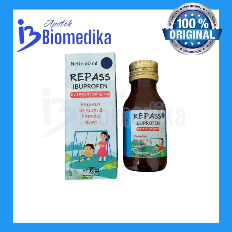 Jual REPASS SYR 60ML obat demam | Shopee Indonesia