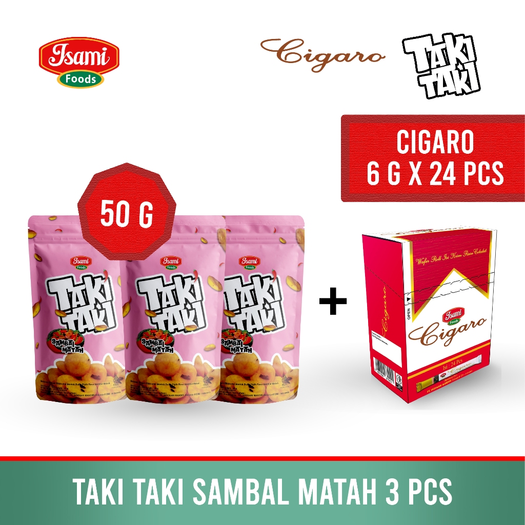 Jual [ISAMI FOODS] Paket Snack dan Cemilan Murah (Taki Taki Sambal ...