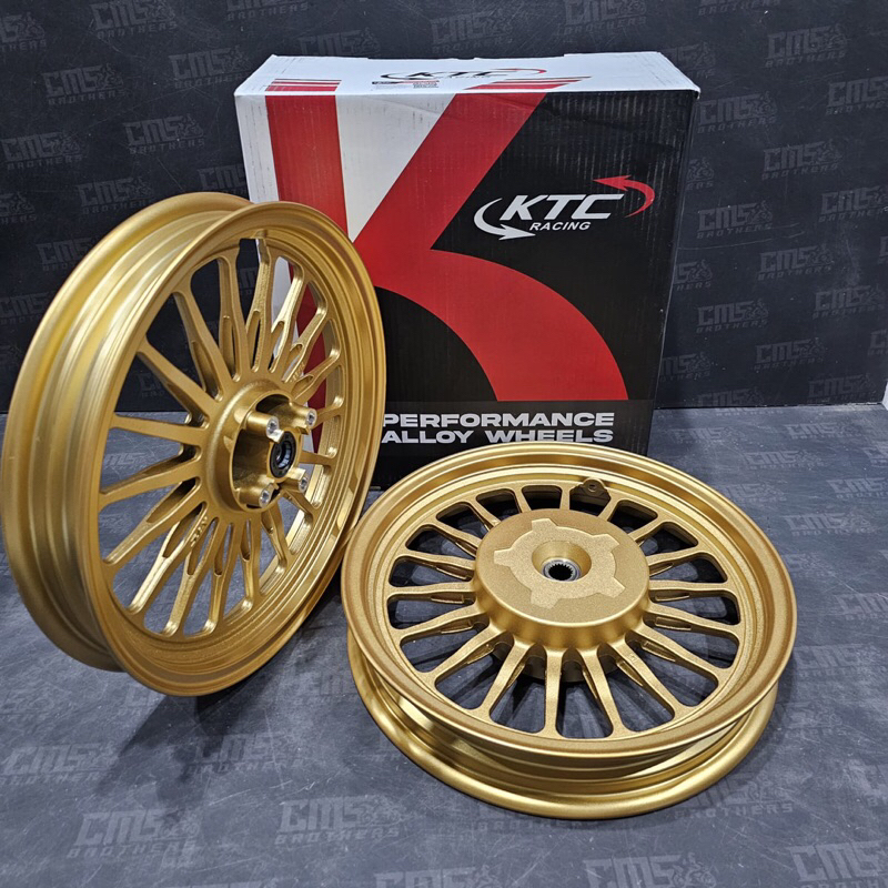 Jual Velg KTC Racing Rebel Palang 18 Beat Vario 125 150- Gold | Shopee ...