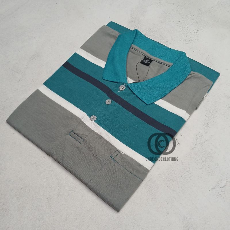 Walrus Kaos Polo Pria Motif Garis (Salur) main image 1