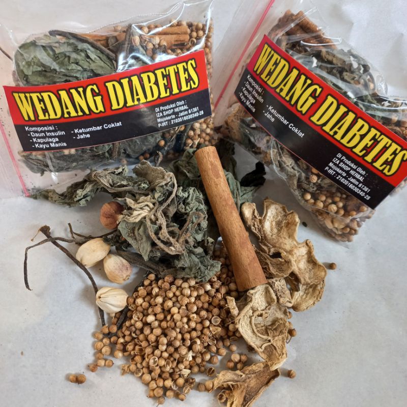 Wedang Diabetes/Rempah Penurun Gula Darah
