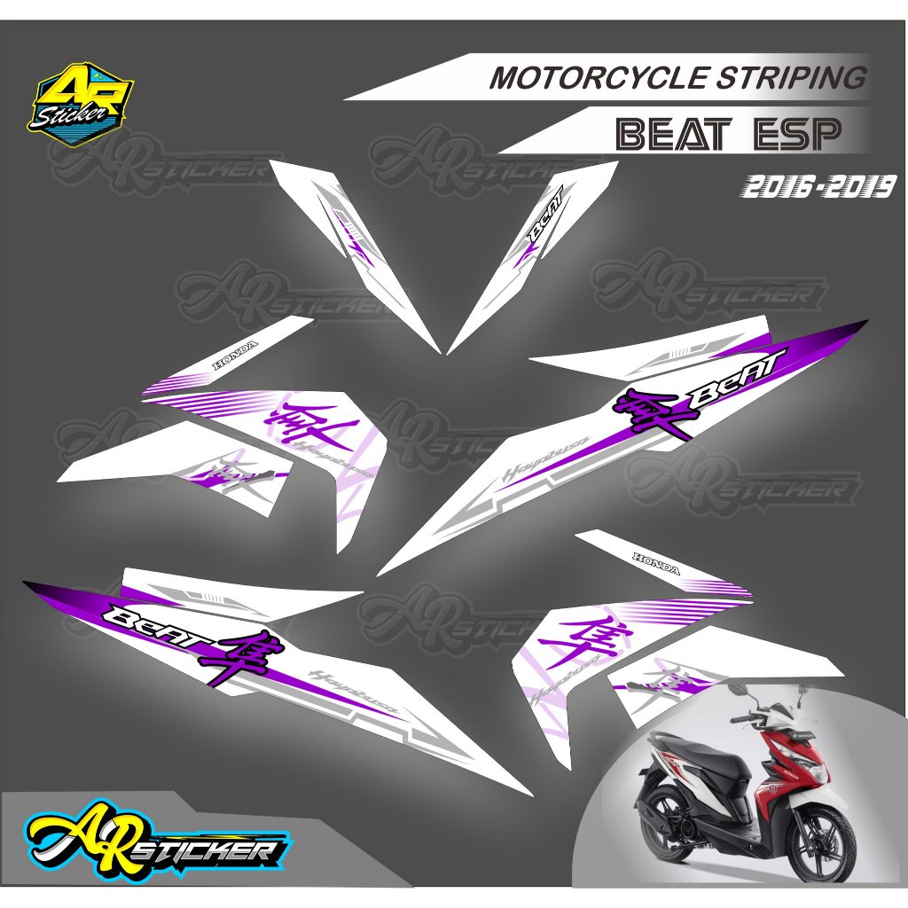 Jual striping beat esp hayabusa / striping beat esp / striping beat esp ...
