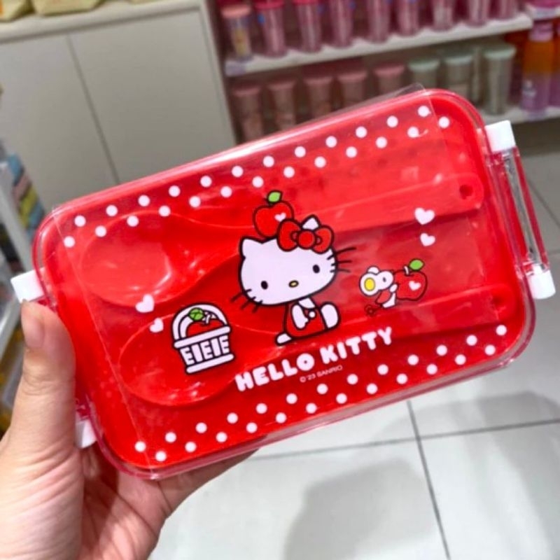 Jual Sanrio X Miniso Kotak Makan Lunch Box Bento Box Tempat Makan Kuromi Cinnamoroll My Melody