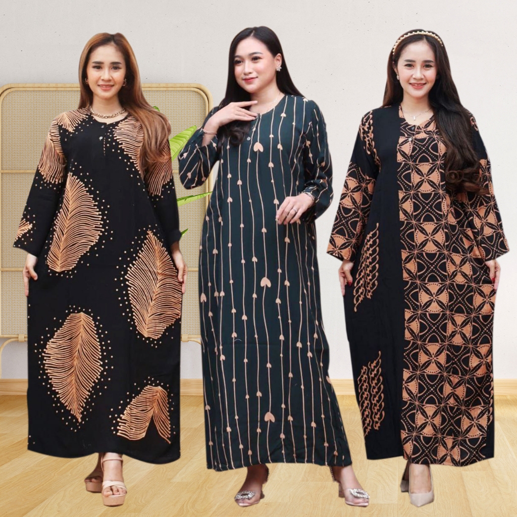 Jual 100ribuan dapat 3 pcs - LONGDRESS CABUTAN BUSUI LD 110 DASTER