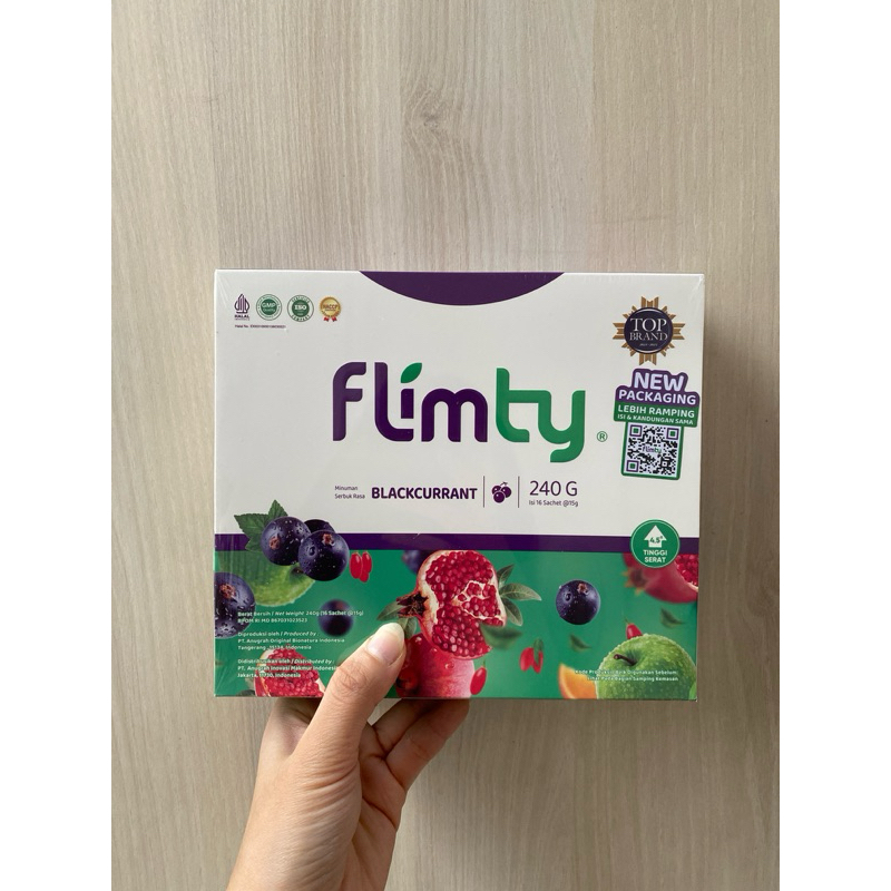 Jual Kemasan Baru Flimty Fiber Diet Detox (Tuliskan mau rasa rapsberry ...