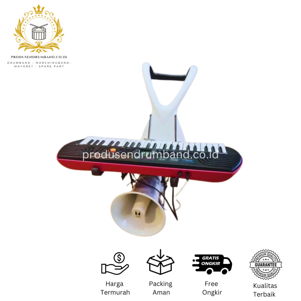 Jual 1 set lengkap Pianika / Keyboard Toa / Organ Elektrik Drumband ...