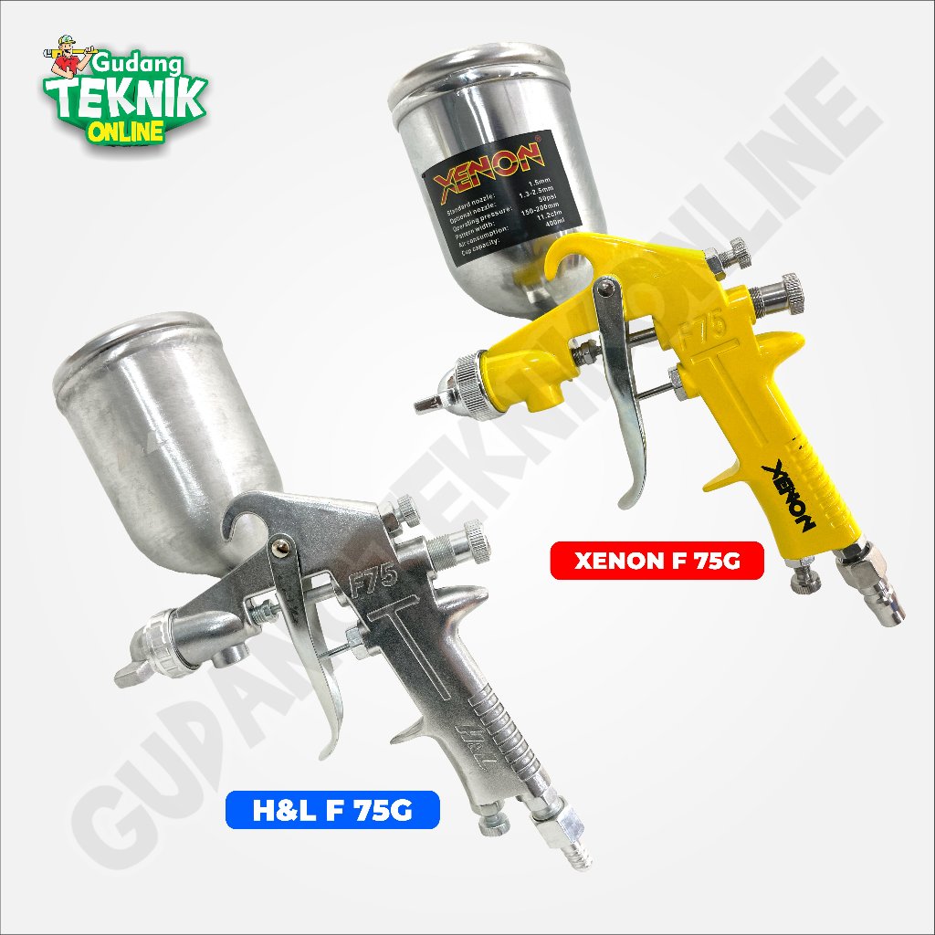 Jual Air Spray Gun F G Xenon Hnl Alat Semprot Semprotan Cat Xenon