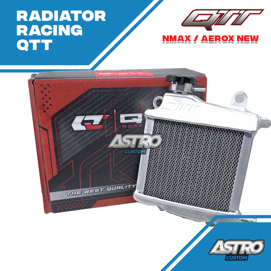 Jual Radiator QTT Nmax 155 New Aerox 155 New Alumunium Big Volume 2 Ply ...
