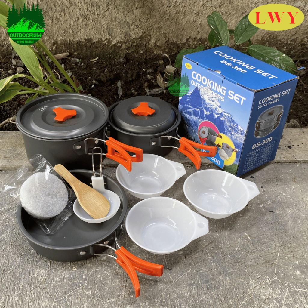 Jual Cooking Set Camping DS 300 SY 300 DS 301 SY 301 Cooking Set