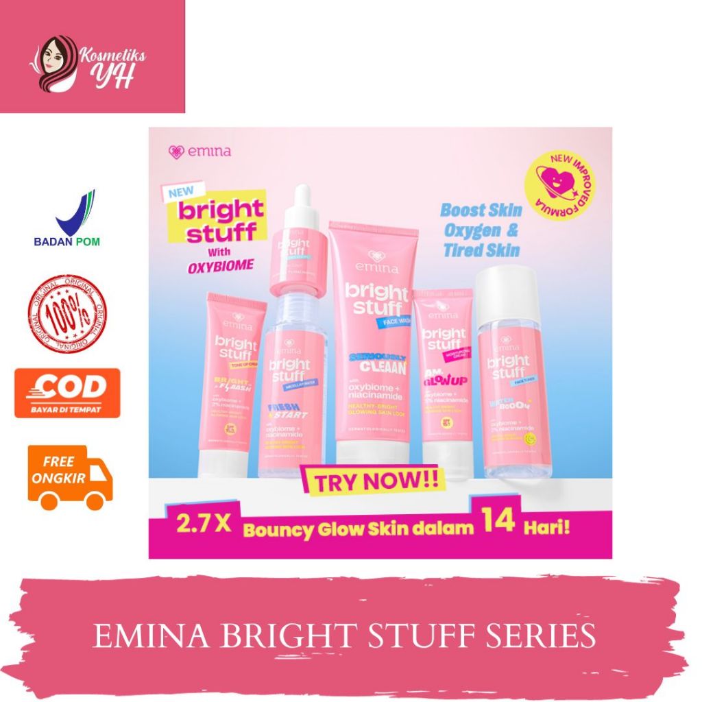 Skincare Emina 1 Paket Dan Kegunaannya