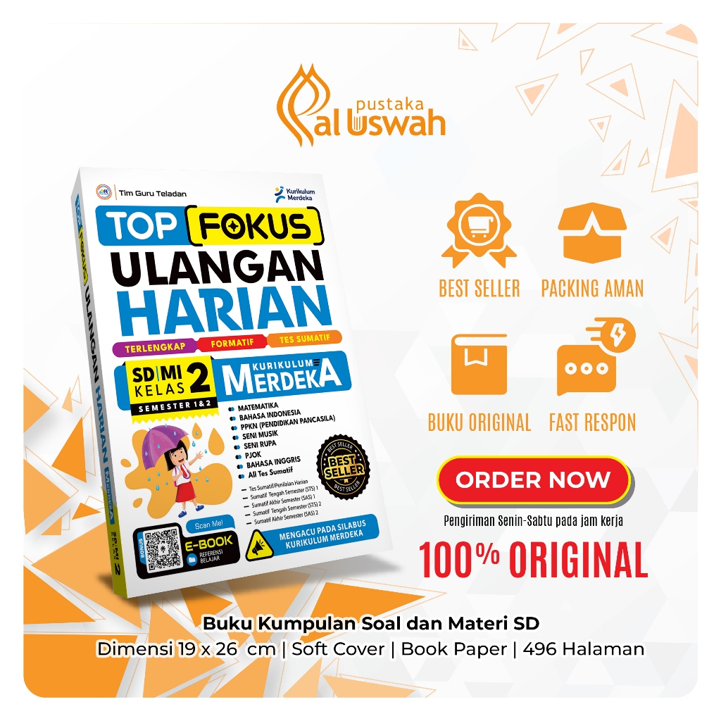 Jual Buku Sd Top Fokus Ulangan Harian All In 1 Semua Tema Sd Mi Kelas