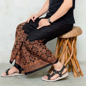 Sarung Pria Motif Pagar Alam Palaikat Sarung Polos Hitam Sarung Sholat Sarung Batik Pekalongan Kain Rayon Super