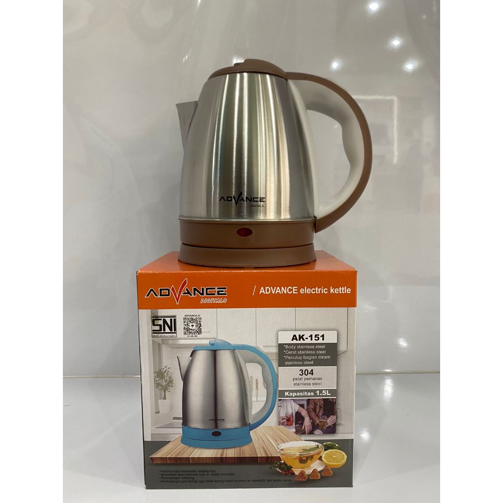 Jual Advance Ak Ak Teko Ceret Listrik Kettle Pemanas Air Shopee Indonesia