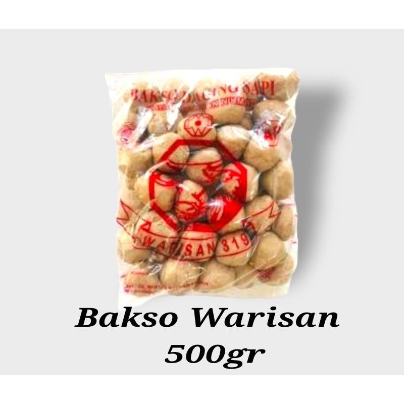 Jual [isi 25 Pcs] Bakso Daging Sapi Warisan 319 Baso Sapi Isi 25 Pcs