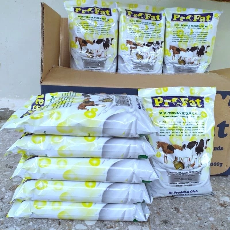 Jual Profat 1kg Susu untuk ternak sapi kambing domba | Shopee Indonesia