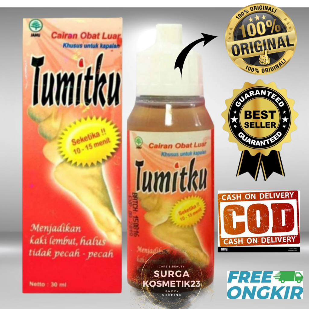 Jual Tumitku Obat Kaki Pecah Tumitku 30ml Obat Herbal Mengatasi Kaki Pecah Pecah 30ml Original 5768