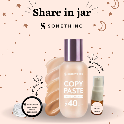 Jual [Share In Jar] Somethinc Copy Paste Tinted Sunscreen SPF 40 PA ...