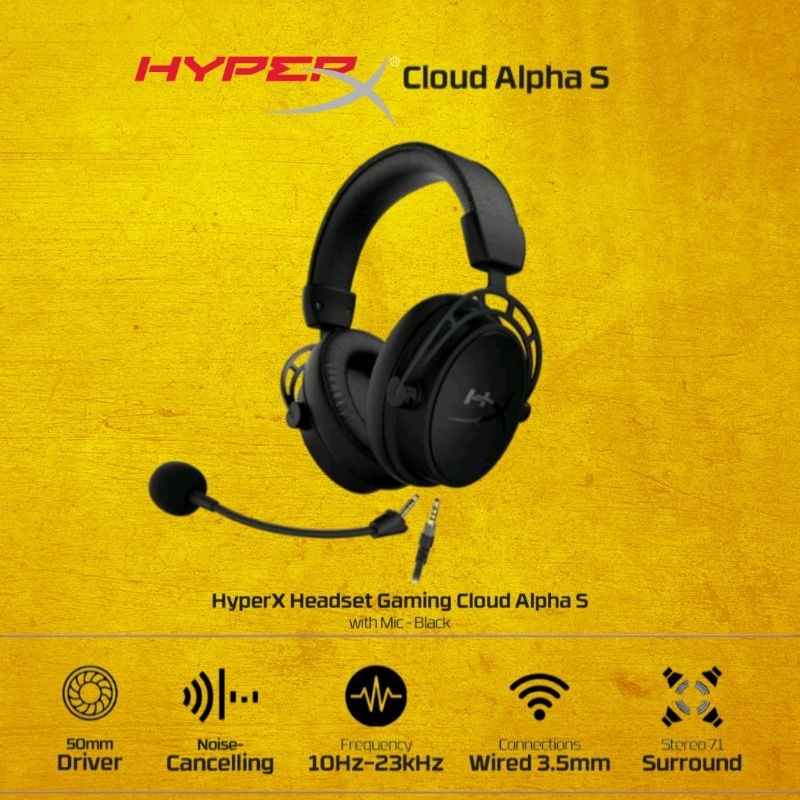 Jual HYPERX CLOUD ALPHA S SECOND | Shopee Indonesia