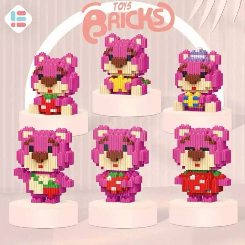 Jual BRICKS MAINAN BALOK SUSUN LOTSO AND FRIENDS UKURAN SEDANG | Shopee ...