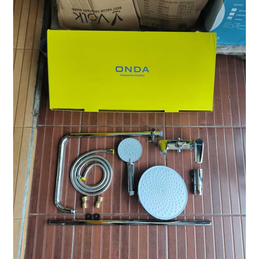 Jual SHOWER COLOUMN SET ONDA R-FRES / SHOWER TIANG PANAS DINGIN ONDA ...