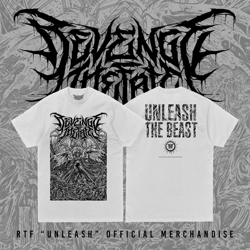 Jual RTF TShirt Revenge The Fate DC WHITE UNLEASH Shopee Indonesia