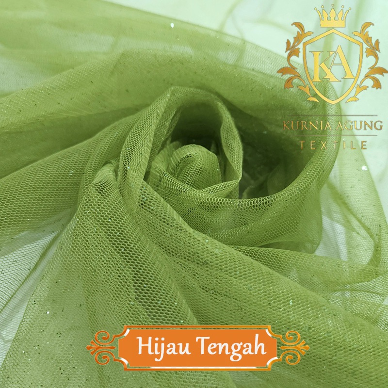 Jual Kain Tile Tulle Tila Gliter Korea 150cm Bahan Rok Dress Gaun ...