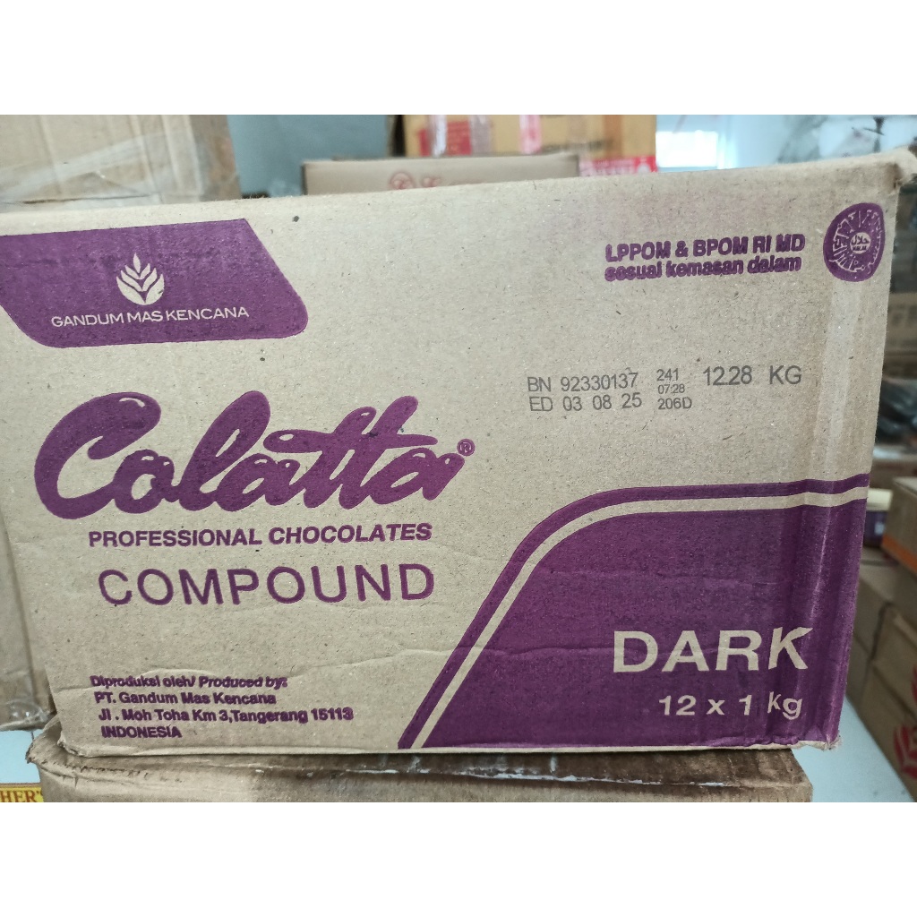Jual Coklat Batang Colatta DARK 1kg / DCC (1dus=12pcs) | Shopee Indonesia