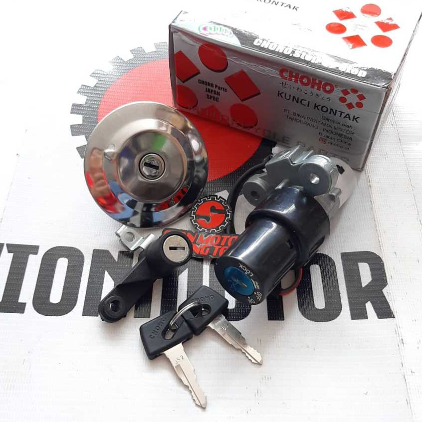 Jual Kunci Kontak Key Set Assy Plus Kunci Jok Dan Tutup Tangki Yamaha ...