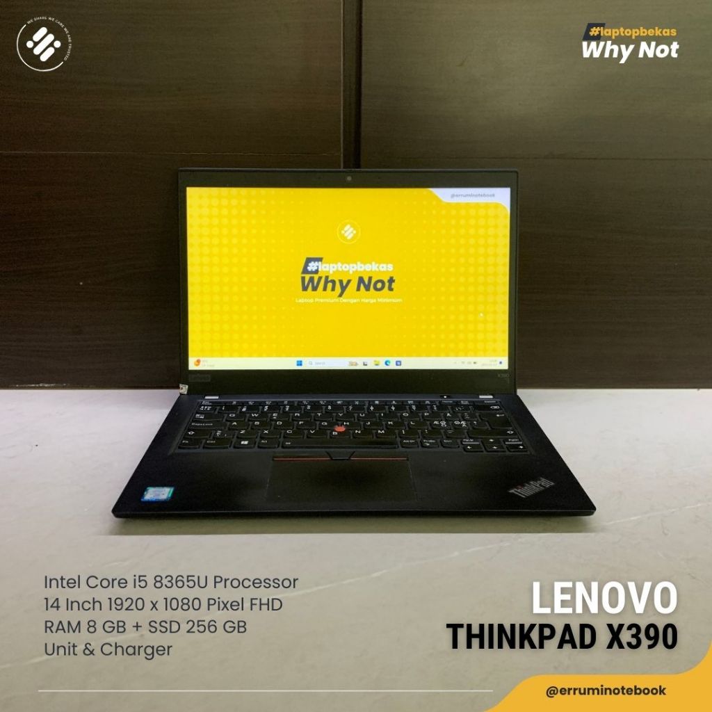 Jual Lenovo Thinkpad X390 I5 Gen 8 Shopee Indonesia