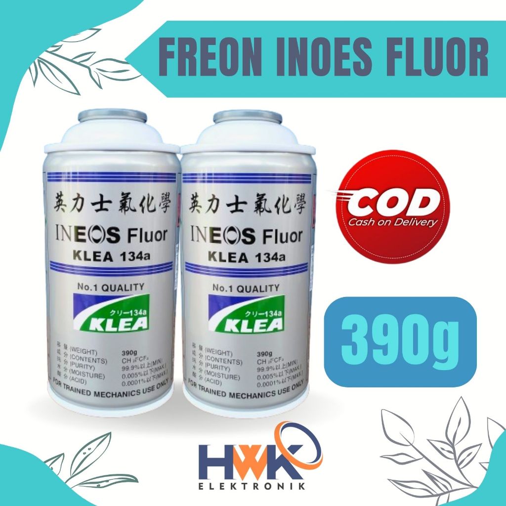 Jual FREON INEOS FLUOR KLEA 134a / FREON KLEA / FREON KULKAS INOES ...