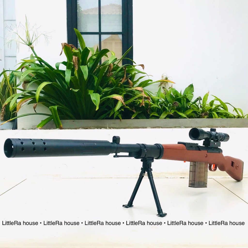 Jual Mainan Tembak Tembakan Sniper Soft Bullet AWM Shell Throwing ...