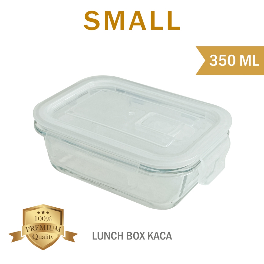 Jual Lunch Box Food Container Kotak Makan Kaca Glasslock | Shopee Indonesia