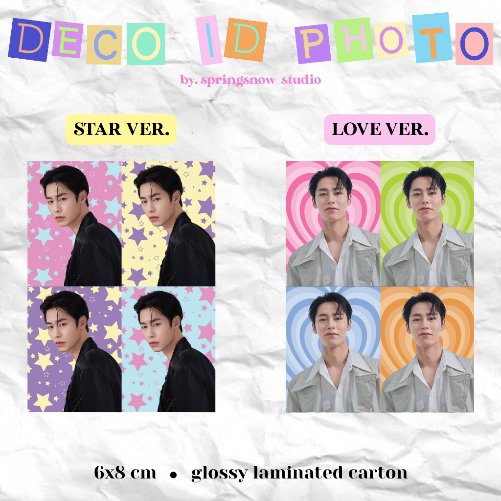 Jual [ready] K Drama Actor Deco Id Photo Pas Foto Aktor Korea Park