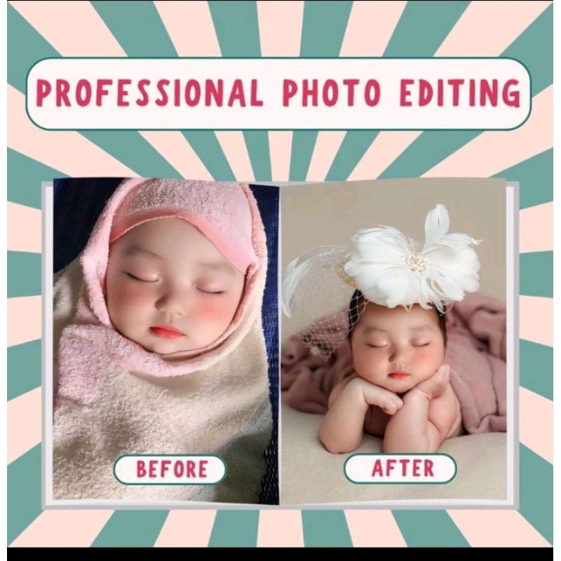 Jual JASA EDIT FOTO BAYI NEWBORN ALA STUDIO MODERN 4 ORDER 5 GRATIS 1 ...