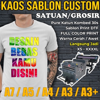 Jual Kaos Custom Terlengkap & Harga Terbaru Maret 2024