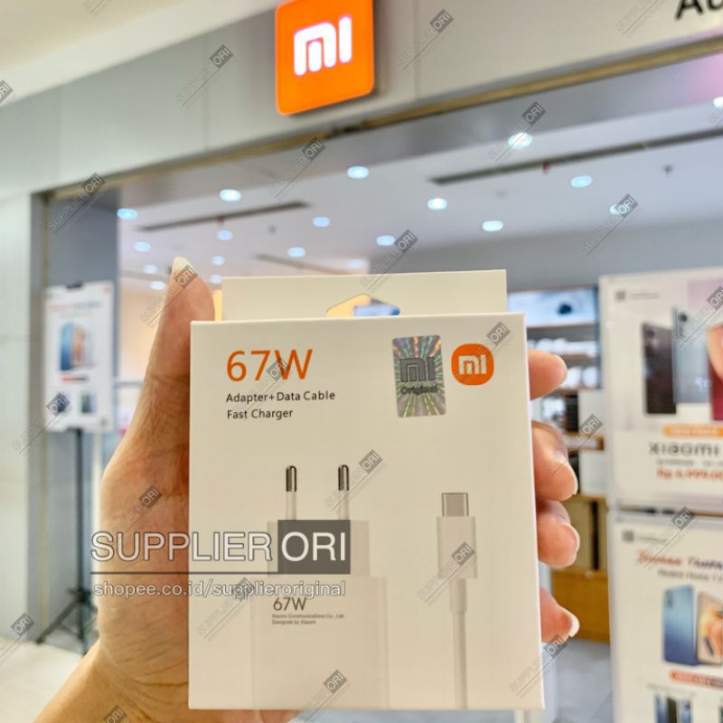 Jual Charger Xiaomi W Original Fast Charging Type C Shopee Indonesia