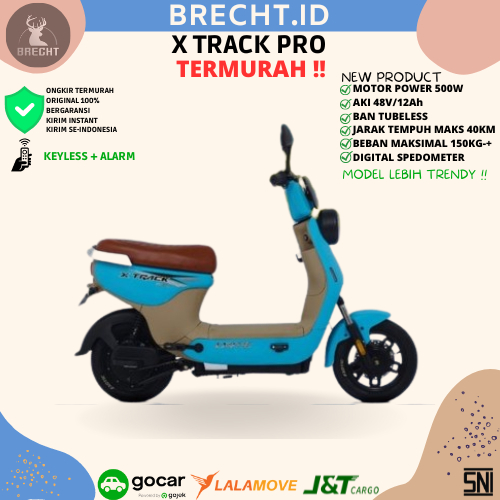 Jual Sepeda Listrik Electric Bike Exotic X Track Pro XTrack Pro By