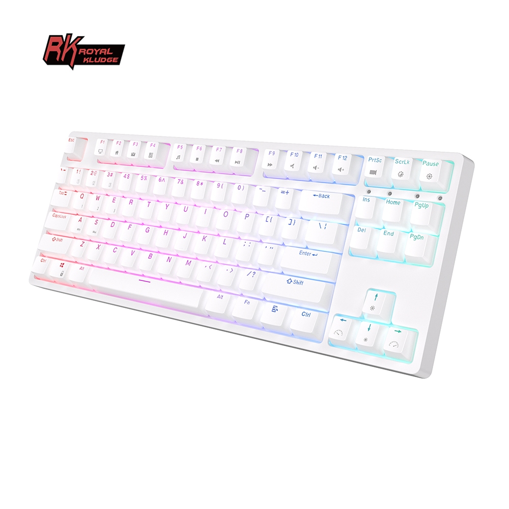 Jual Royal Kludge RK 87 Black 87 Key Gaming Keyboard | Shopee Indonesia