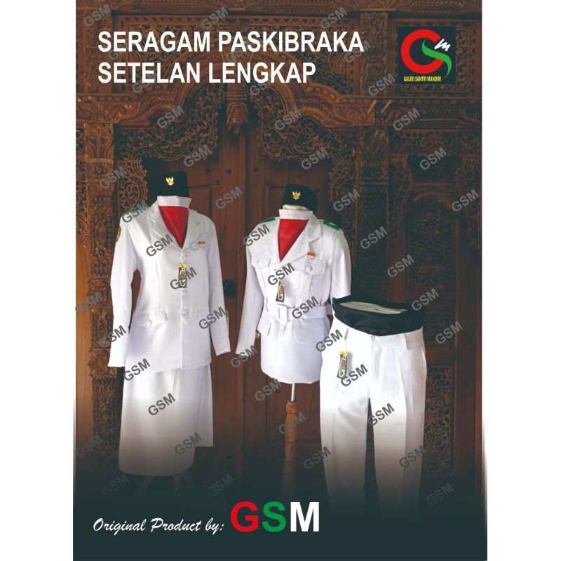 Jual Seragam Paskibra Paskibraka Setelan Pdu Paskibra Lengkap Shopee Indonesia 