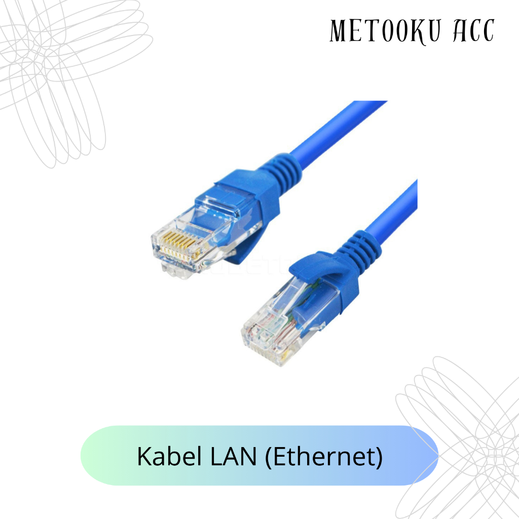 Jual Kabel LAN Ethernet 3Meter 5M RJ45 Eternet 3M | Shopee Indonesia