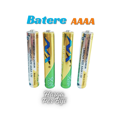 Jual Baterai AAAA/A4 Batre A4 1.5V Alkaline E96 Per Biji | Shopee Indonesia