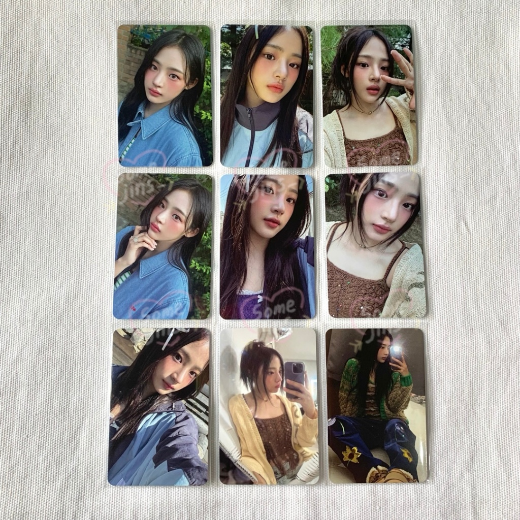Jual New jeans pc season’s greeting 2024 minji selfie photocard new