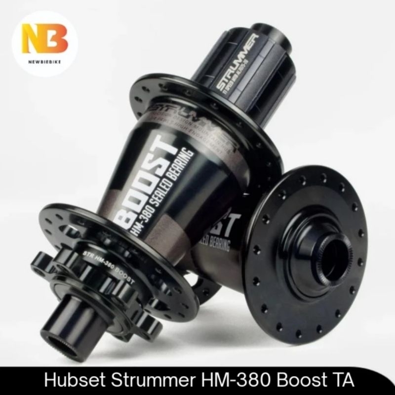 Jual Hub Freehub Strummer HM 380 Boost TA HUB SET sepeda MTB Discbrake 6 bolt Super Tawon Shopee Indonesia