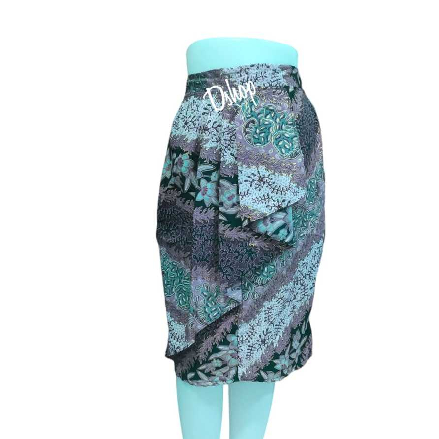 Jual Dshop Rok Span Rempel Batik Berkelas Bermacam Macam Motif Real