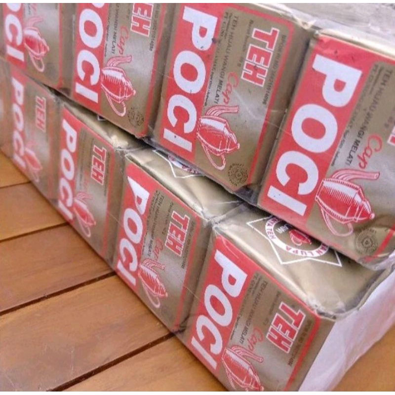 Jual Teh Poci Gold Kemasan 10 gram Isi ( 10 pcs ) Rasa Lebih Kental Dan ...