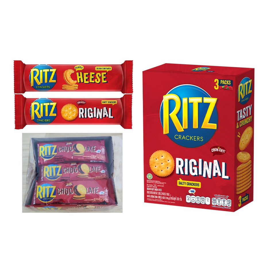 Jual Ritz Crackers/Sandwich - All Varian [GOJEK/GRAB] | Shopee Indonesia