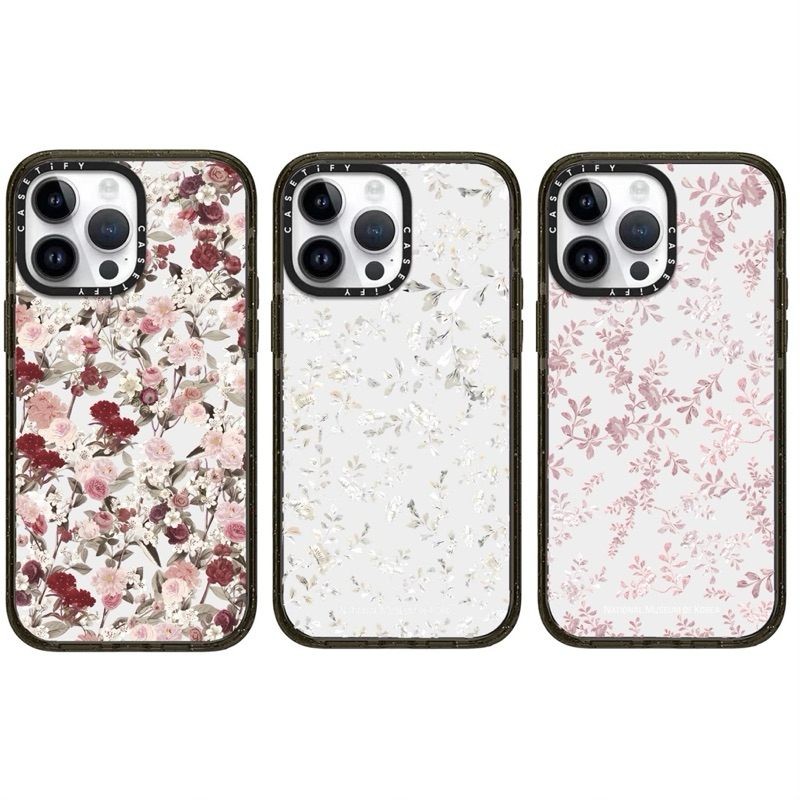 Jual ‼️ PREORDER CASETIFY KOREAN FLOWERS ACRYLIC CASE IPHONE 11 12 12