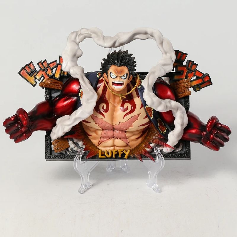 Jual Action Figure Monkey D Luffy Gear 4 Photo 3D Frame Wall One Piece ...
