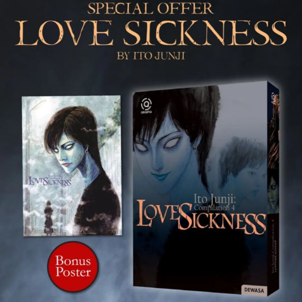 Jual AKASHA : ITO JUNJI COMPILATION 04 - LOVESICKNESS - JUNJI ITO